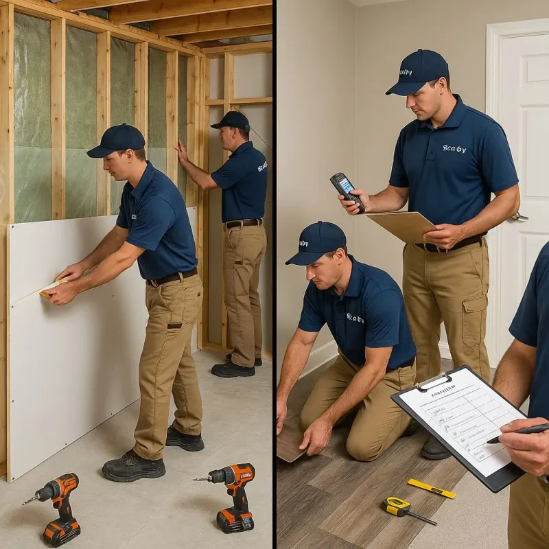 Repairs and Reconstruction process in Powell County, MT